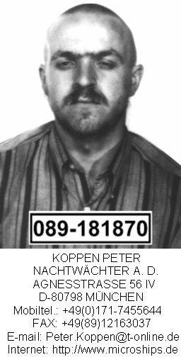 Peter Koppen - Visitenkarte   - bei anklicken: weiter zum Flyer - Vorderseite