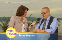 Peter Koppen bei der "SWR auf Tour - SWR-Wasserwelten" am 21.05.2010