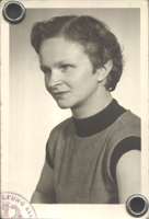 Paßfoto Mutter1956