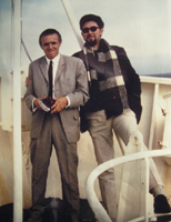 Peter Koppen in Australien (1968 bis 1970) - Rückfahrt auf der Achille Lauro (1970) mit Volker