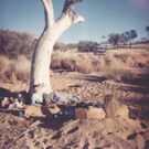 Peter Koppen in Australien (1968 bis 1970) - Hier endete der befahrbare Weg im Creek. Es ging eben nicht mehr weiter.