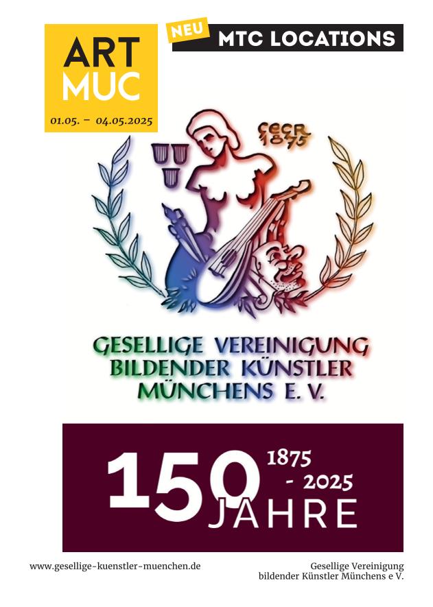 Gesellige-Kuenstler-Muenchen - ARTMUC - 01.05. bis 04.05.2025