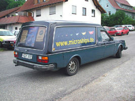 ehemaliges Transport-Fahrzeug von Peter Koppen (1993 bis 2006)