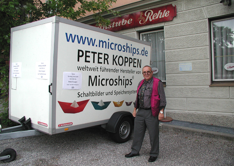 Anhänger des aktuellen Transportfahrzeugs von Peter Koppen ab 2006