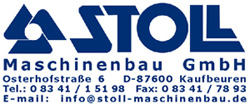 LINK zu Peter Koppens SPONSOR "Stoll Maschinenbau GmbH“: www.stoll-maschinenbau.de